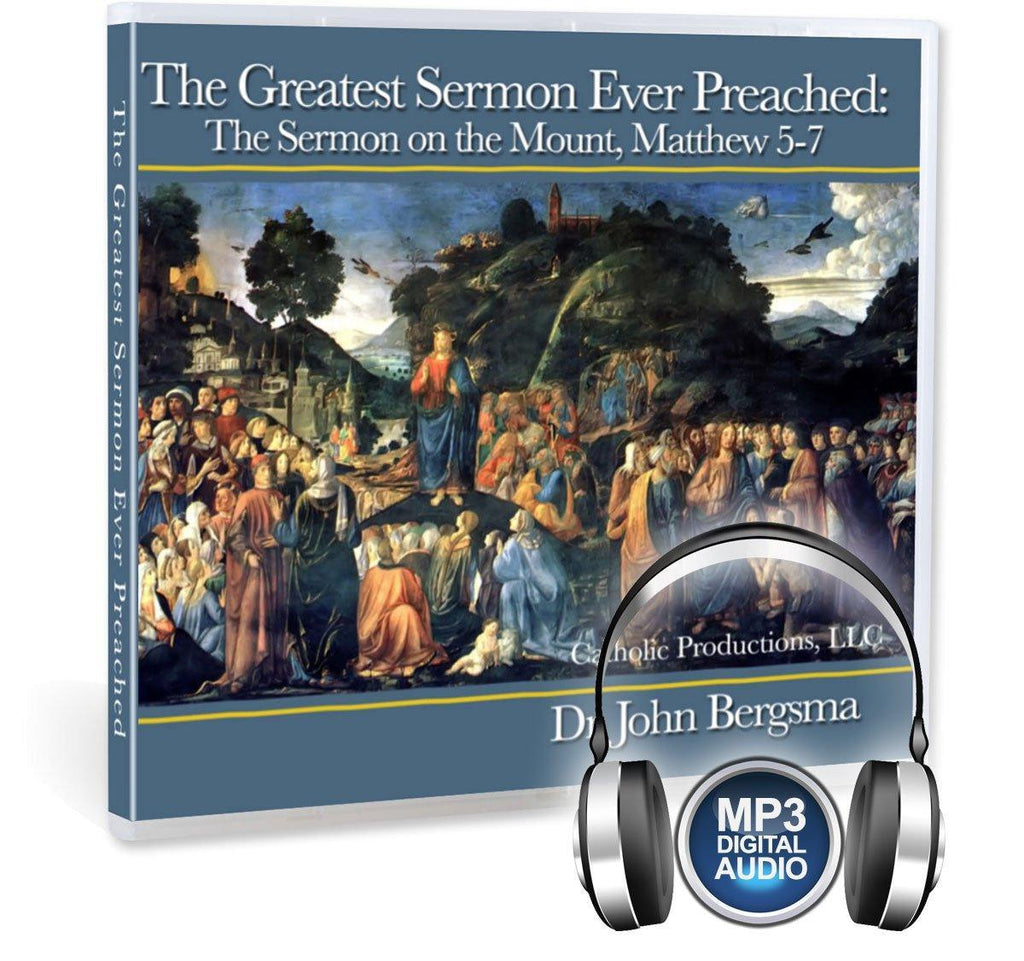A Bible study on Jesus' most famous sermon on the Mount in Matthew 5-7 (MP3).