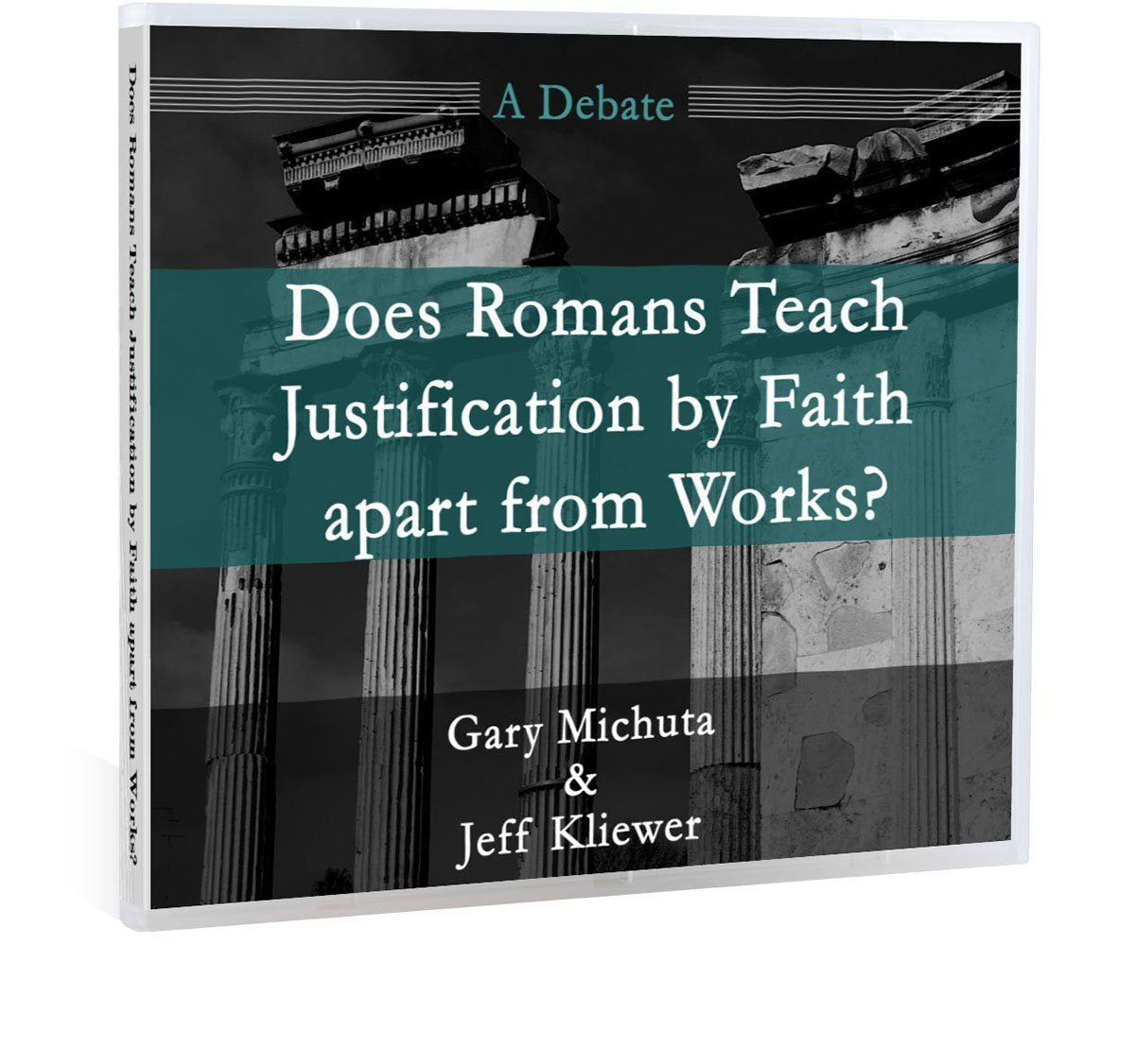 A debate on whether or not the Book of Romans teach justification by faith alone CD