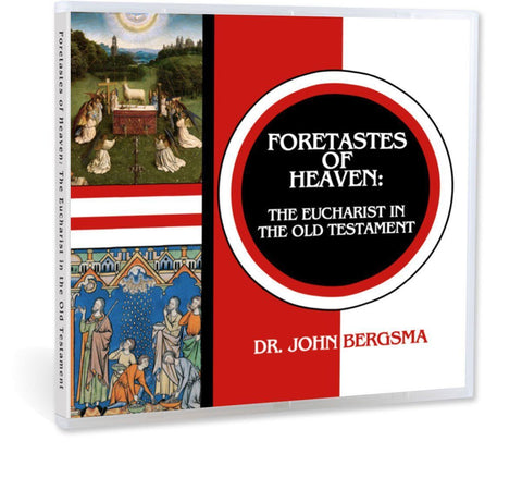 Dr. John Bergsma gives a Bible study on the Eucharistic images and shadows in the Old Testament CD