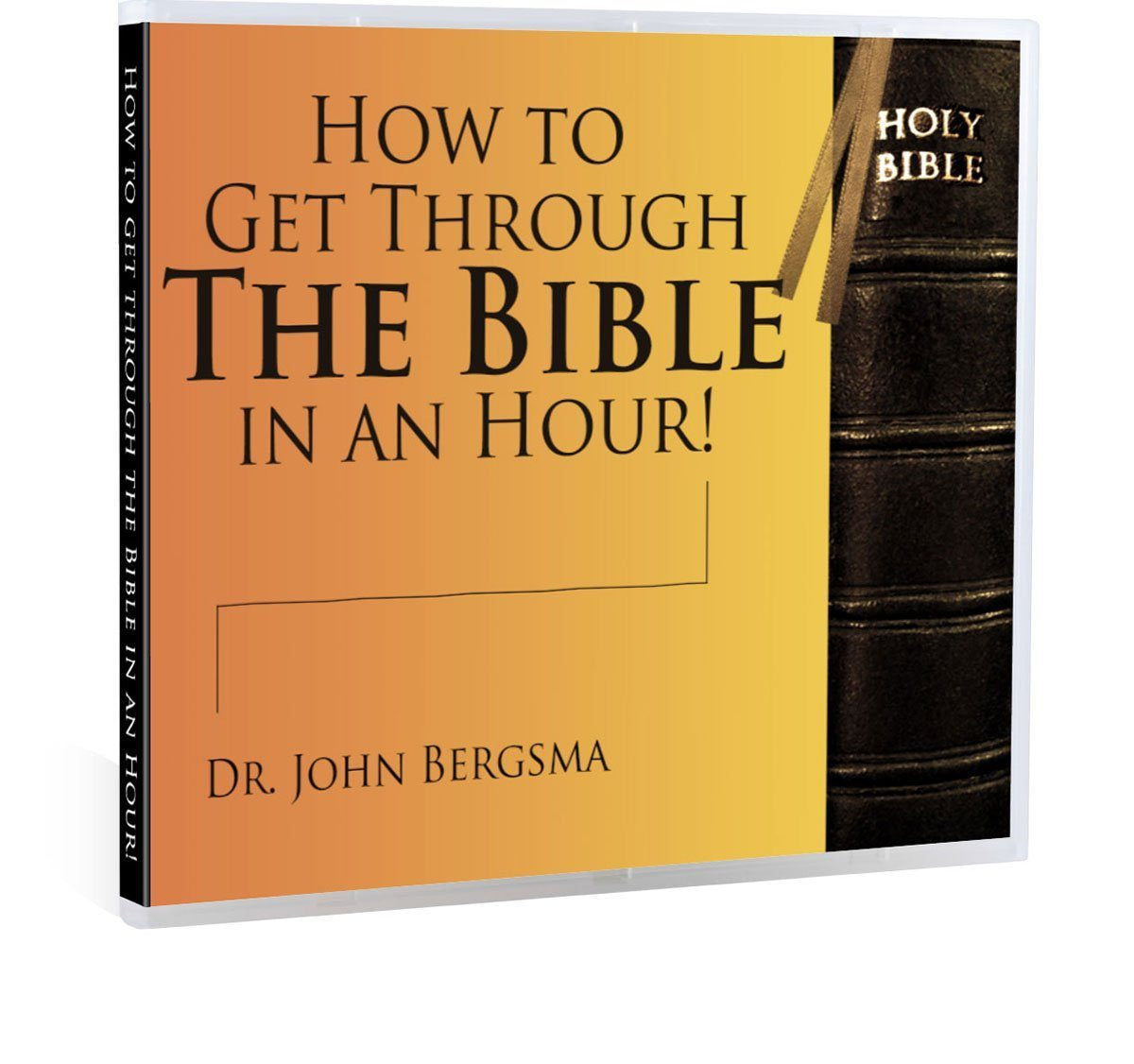 Dr. John Bergsma shows you the major covenants of the Bible to help you get you through it in just one hour CD