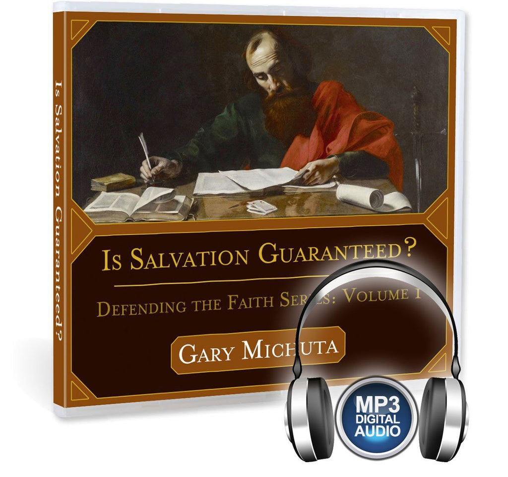 Many Christians think "once saved always saved" and that good works have no part in our salvation.  Is this biblical?  Gary Michuta covers these topics and others in this MP3.
