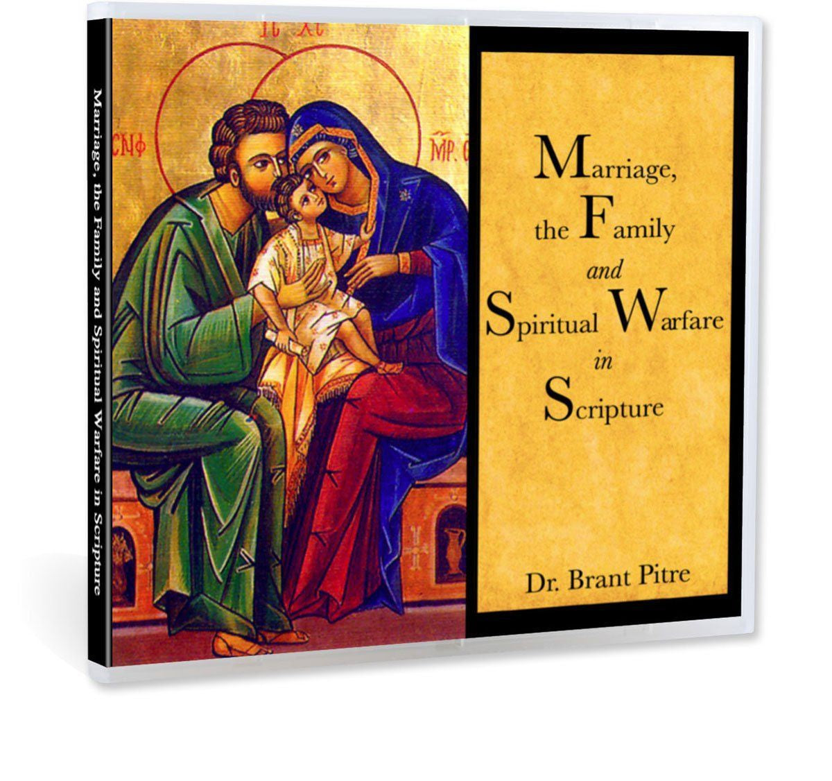 In this Bible study on CD, Dr. Brant Pitre covers the need for spiritual warfare in the family, what scripture shows us about how Satan attacks the family, and how spousal prayer is essential for warding off the enemy.