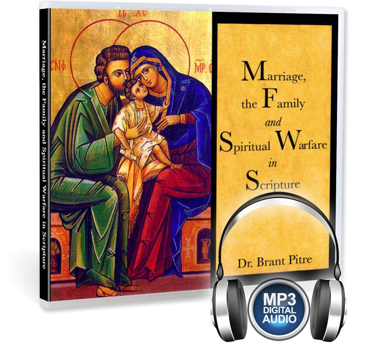 In this Bible study on MP3, Dr. Brant Pitre covers the need for spiritual warfare in the family, what scripture shows us about how Satan attacks the family, and how spousal prayer is essential for warding off the enemy.