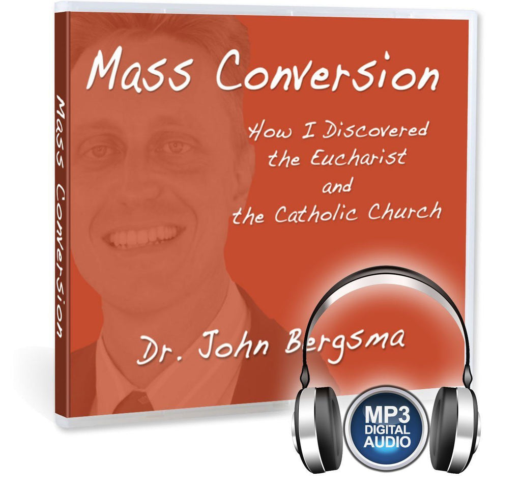 Dr. John Bergsma gives his conversion story Dutch Reformed Calvanism to Roman Catholic and the role the Eucharist and Scripture had to play in this presentation on MP3.