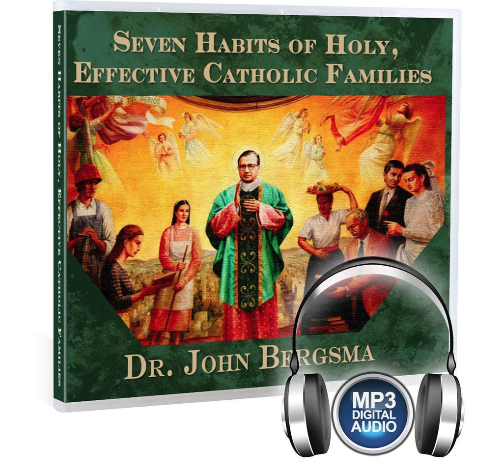 Dr. John Bergsma gives key, concrete steps on how Catholic families can thrive in the spiritual life with wisdom from St. Josemaria Escriva in this Bible study on MP3.