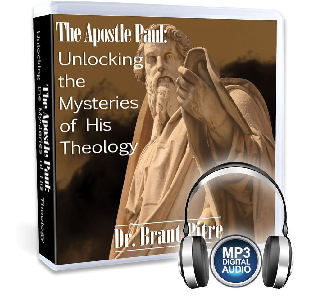 In this extensive MP3 Bible study on Paul's theology with Dr. Brant Pitre, you will cover topics such as the Mystery of the Law, the theology of the Body, the Mystery of Sin and Redemption, the End of Time and even St. Paul's theology of the angels.
