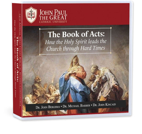 Tour the Book of Acts in the Bible with Drs. John Bergsma, Michael Barber and John Kincaid, on CD.