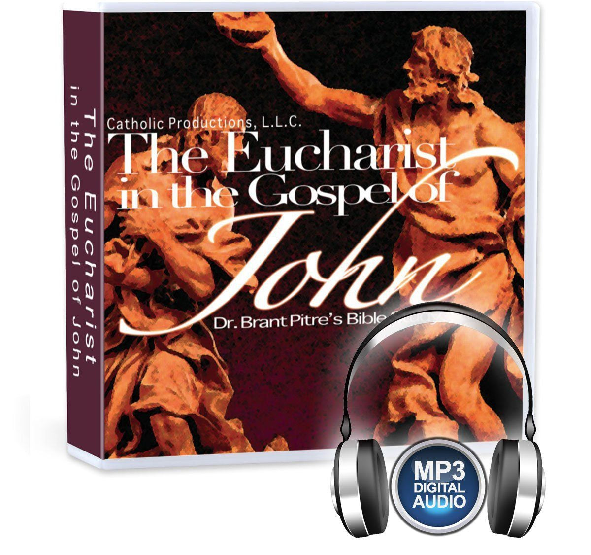 Explores how the Gospel of John ultimately points forward to and culminates in the giving of Jesus' body, blood, soul, and divinity to his disciples in the Eucharist (CD).