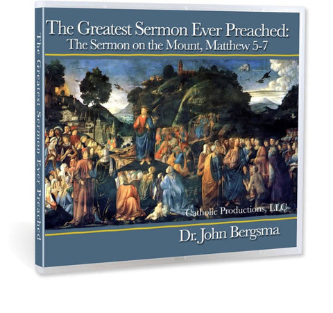 A Bible study on Jesus' most famous sermon on the Mount in Matthew 5-7 (CD).