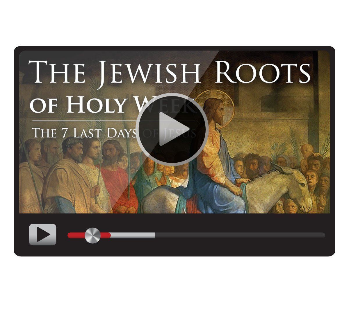 The Jewish Roots of Holy Week: The 7 Last Days of Jesus-Catholic Productions