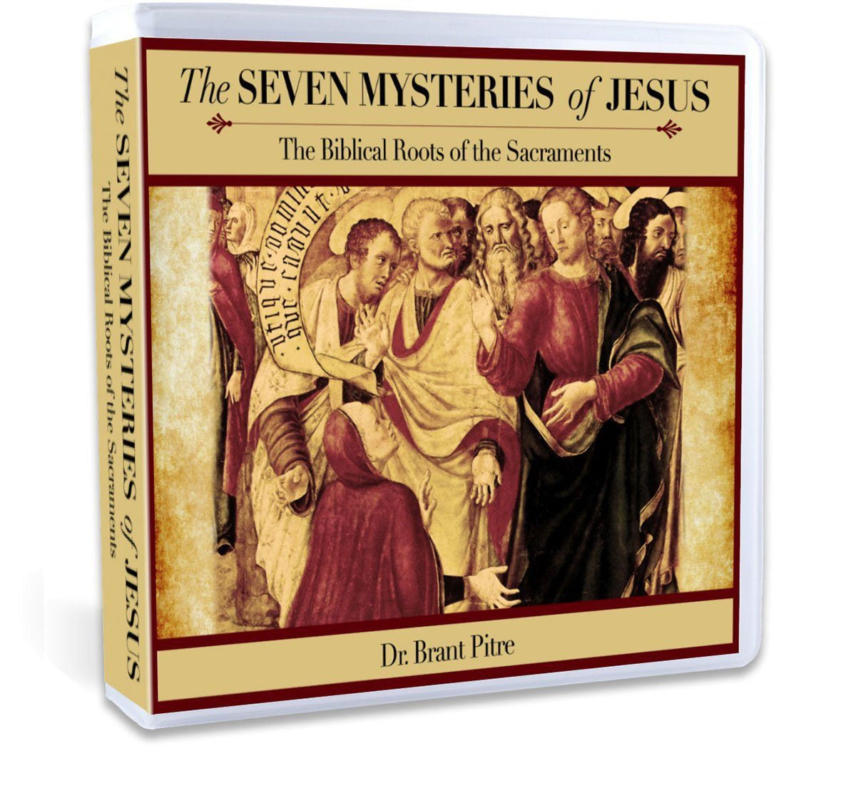 Dr. Brant Pitre gives you an invigorating and complete Bible study on the seven sacraments in the Bible: Baptism, Eucharist, Confession, Confirmation, Anointing of the Sick, Holy Matrimony, Holy Orders [Priesthood] (CD).