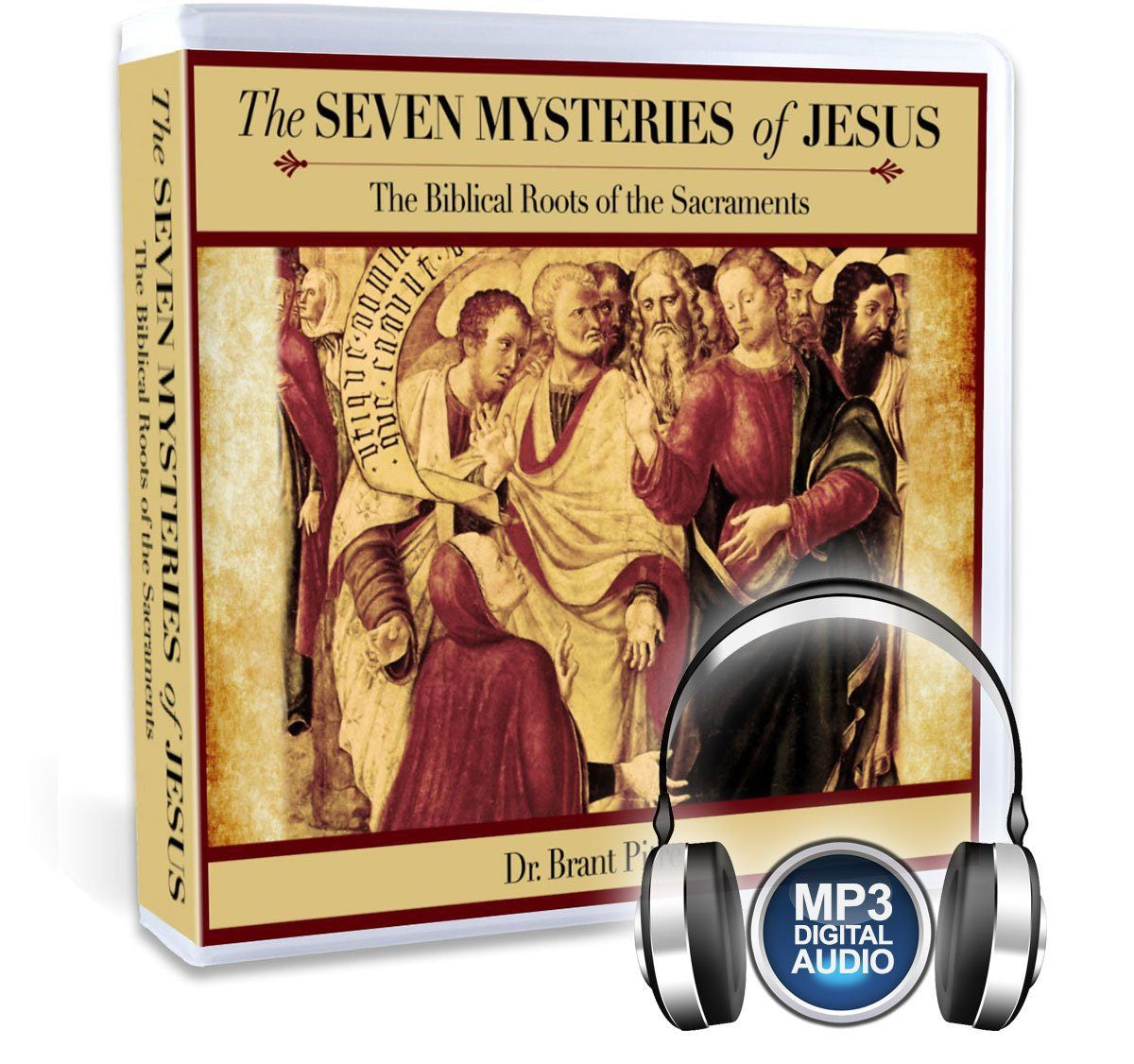 Dr. Brant Pitre gives you an invigorating and complete Bible study on the seven sacraments in the Bible: Baptism, Eucharist, Confession, Confirmation, Anointing of the Sick, Holy Matrimony, Holy Orders [Priesthood] (CD).