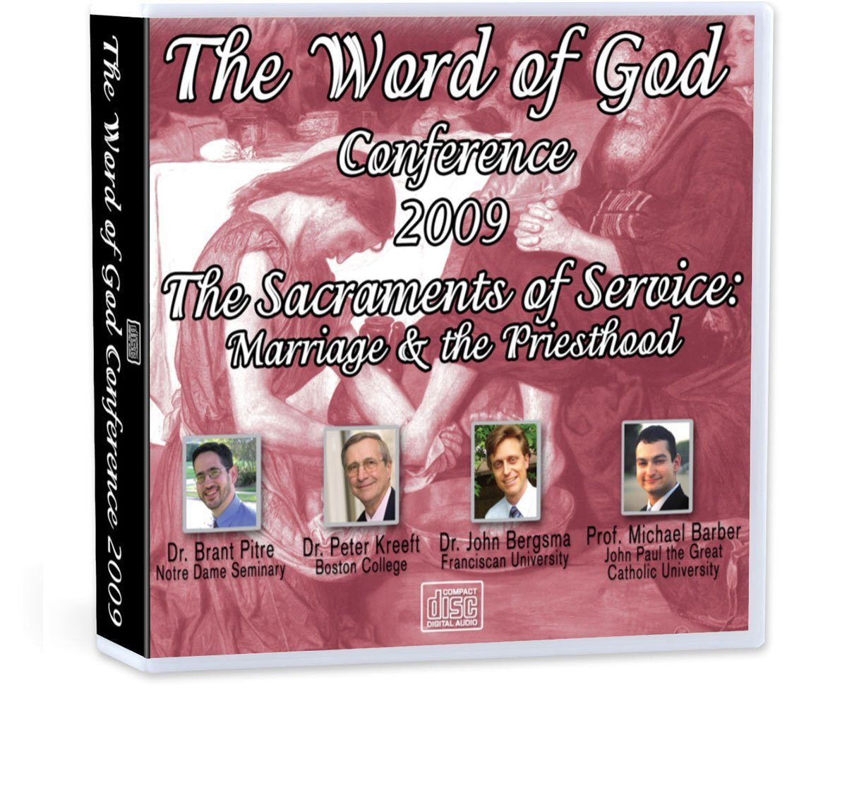 Discover the Biblical connection and complementarity of the two Sacraments of Service: Holy Matrimony and Holy Orders, with Drs. Brant Pitre, Peter Kreeft, John Bergsma and Michael Barber (CD).