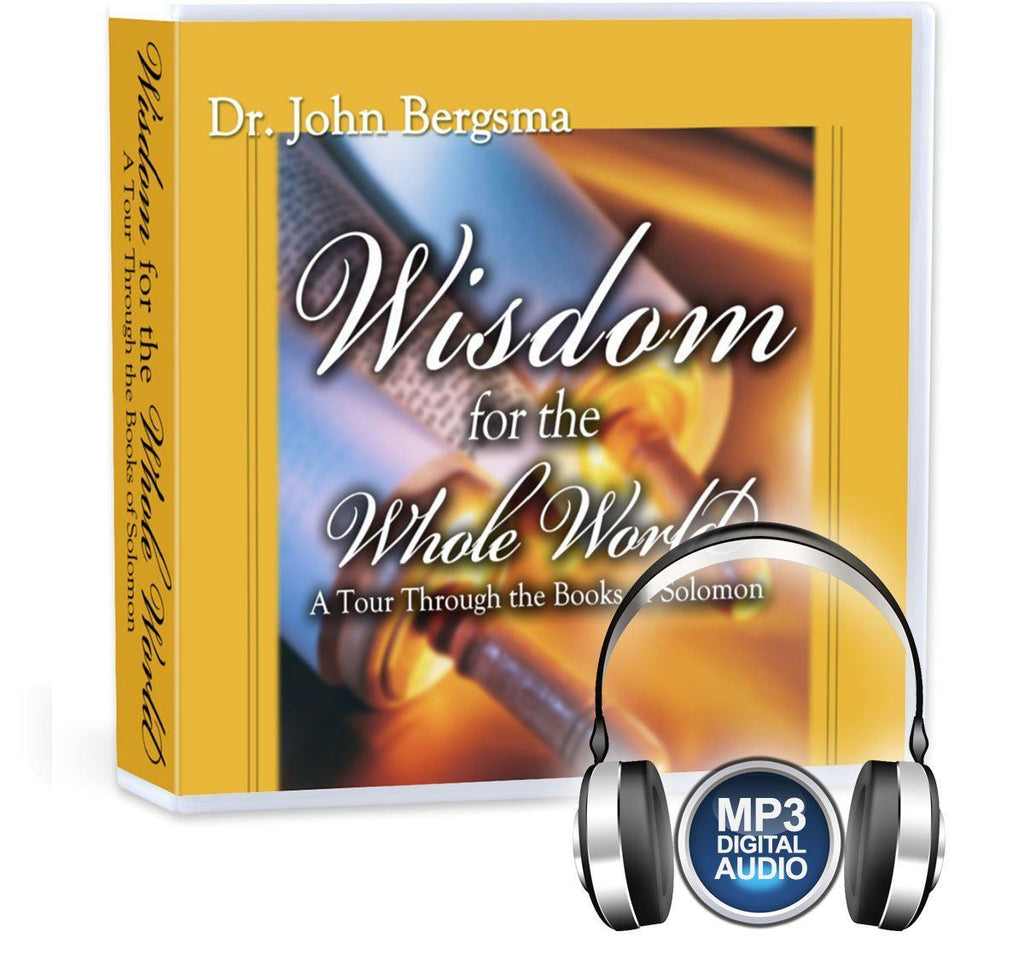 Dr. John Bergsma walks you through the Wisdom Literature of the Old Testament (Proverbs, Ecclesiastes, Song of Songs, Job, Wisdom and Sirach) and shows why they're relevant for Catholics today (MP3).